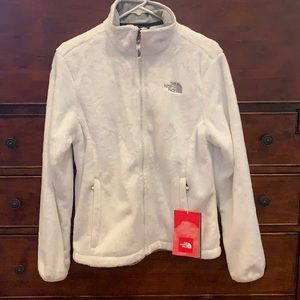 Women’s The North Face “Osito” jacket/Size medium/Color-white